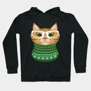 Christmas Cat Lady Hoodie